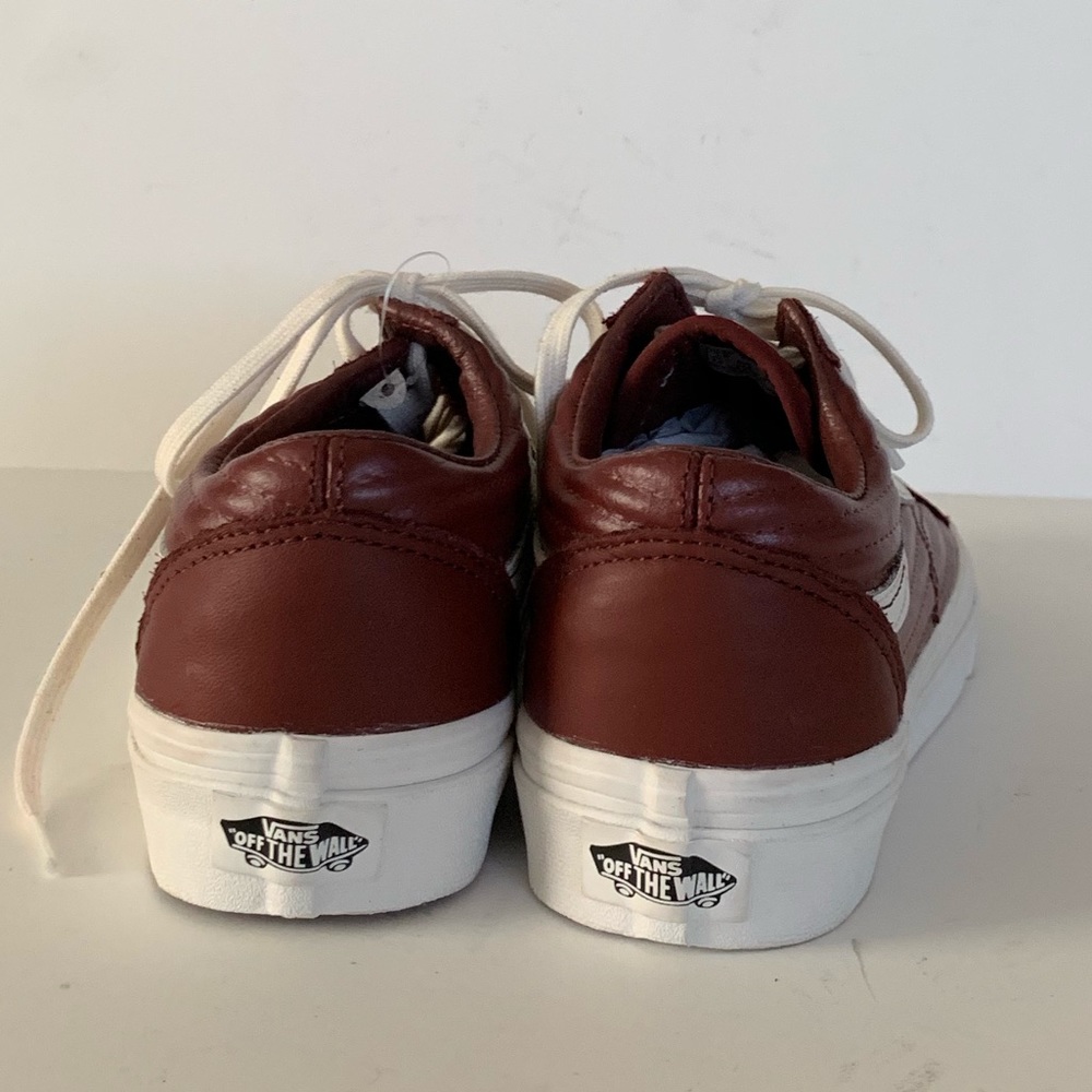 Vans Old Skool (Moto Leather)Madder Brown - Picture 4 of 6